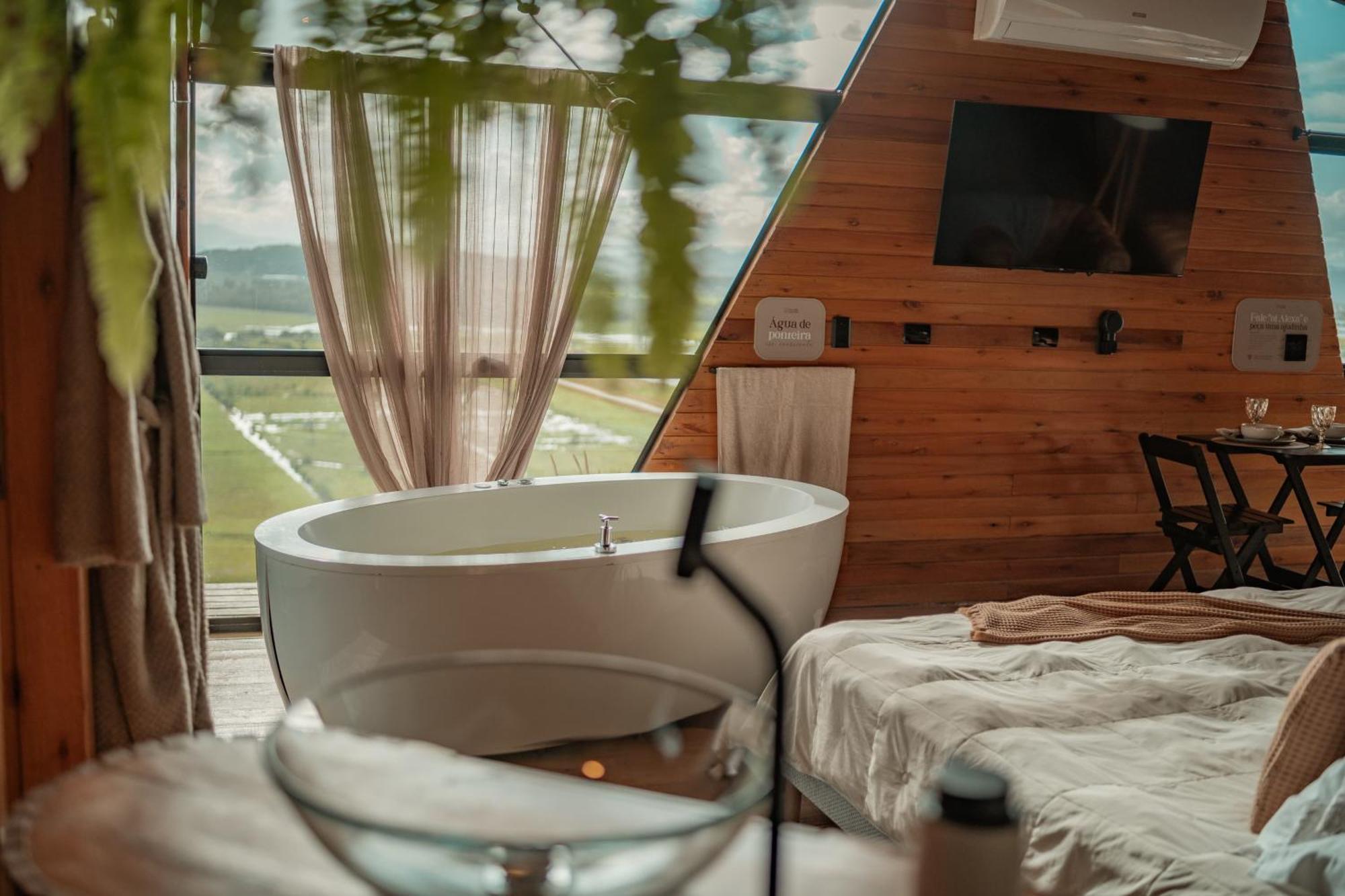 Vale Dos Saltos Cabanas Tijucas Exteriör bild