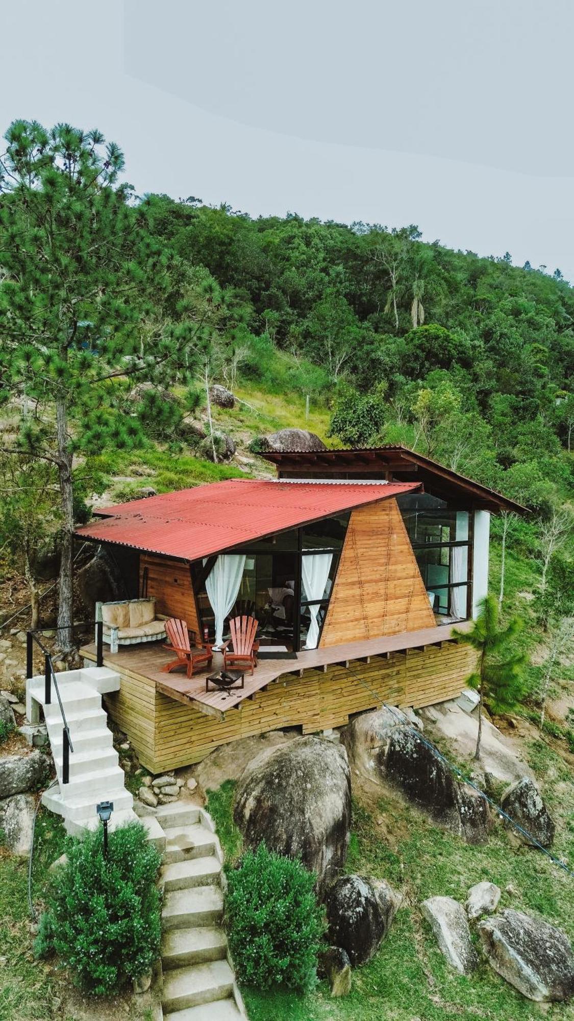 Vale Dos Saltos Cabanas Tijucas Exteriör bild